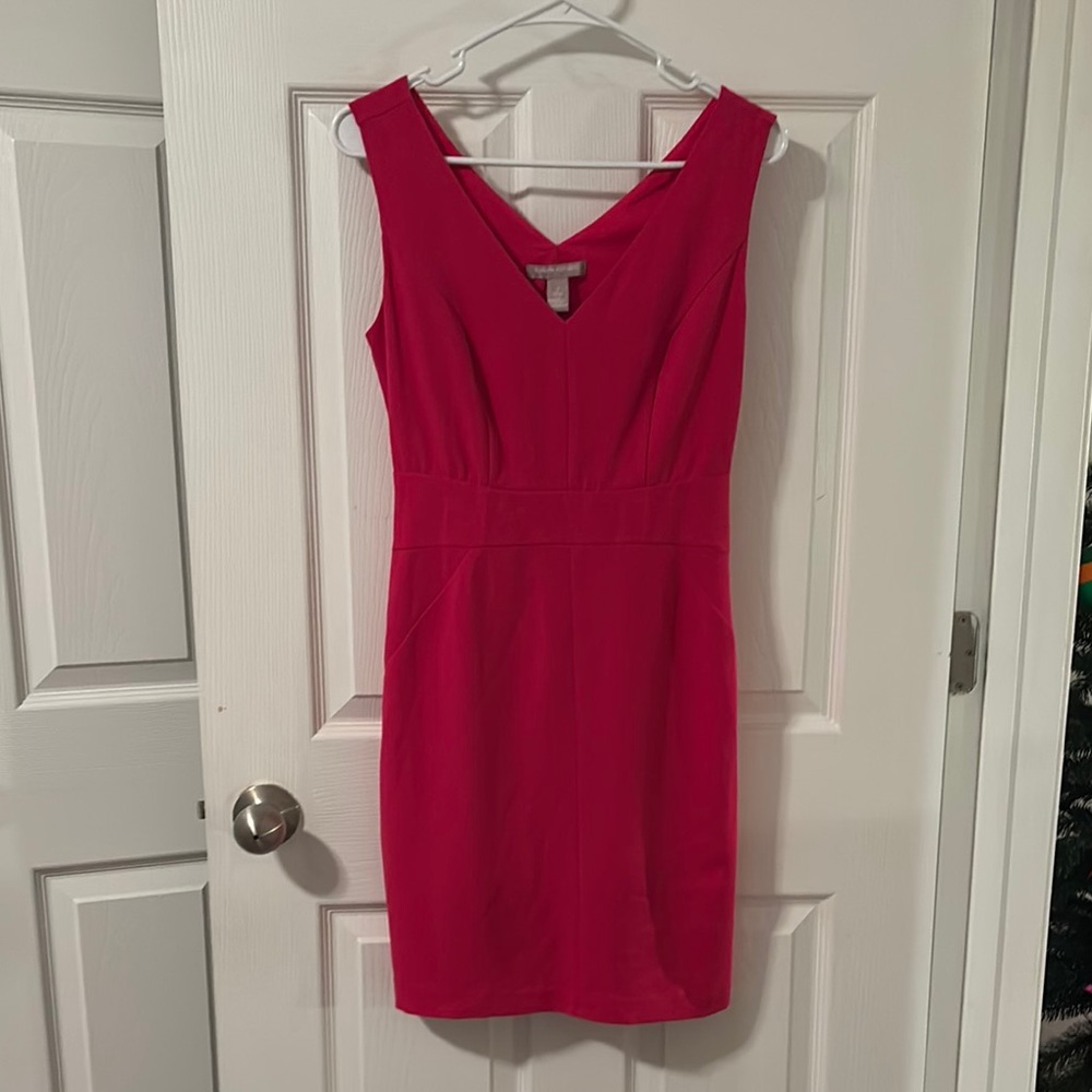 Banana Republic Fuchsia Mini Dress